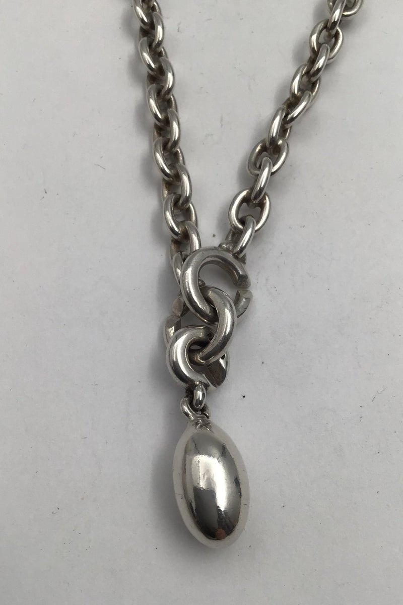 Pia Rauff Sterling Silver Necklace with Pendant