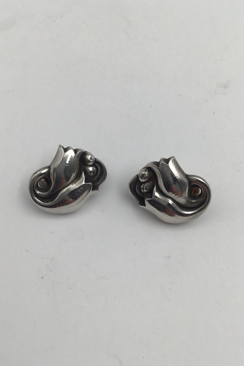 Georg Jensen Sterling Silver Ear Clip No. 100 (1930-1945)