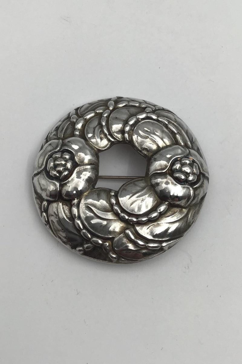 Georg Jensen Sterling Silver (Anniversary) Brooch No. 42