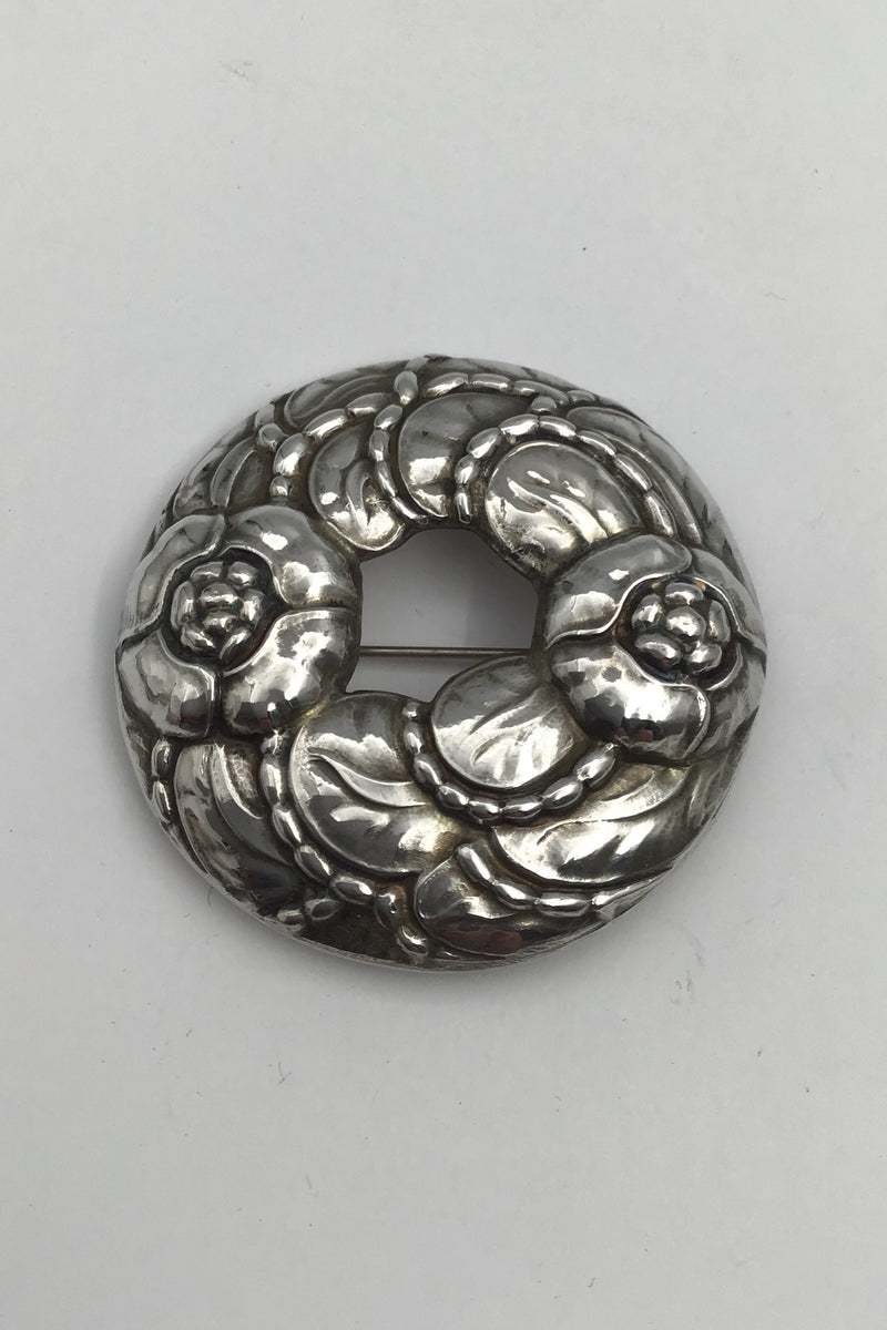 Georg Jensen Sterling Silver (Anniversary) Brooch No. 42