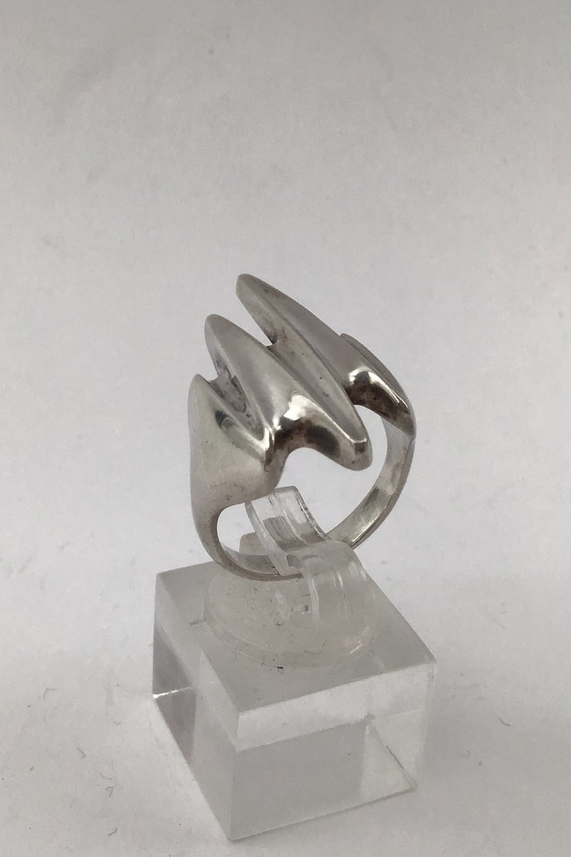 Georg Jensen Sterling Sølv Ring No. 125 Henning Koppel