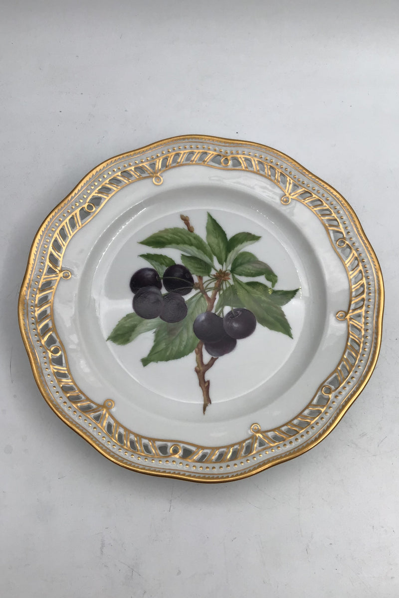 Royal Copenhagen Flora Danica Fruit Plate No. 429/3584.