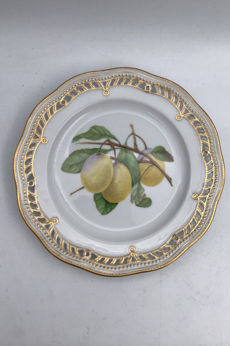 Royal Copenhagen Flora Danica Fruit Plate No. 429/3584.