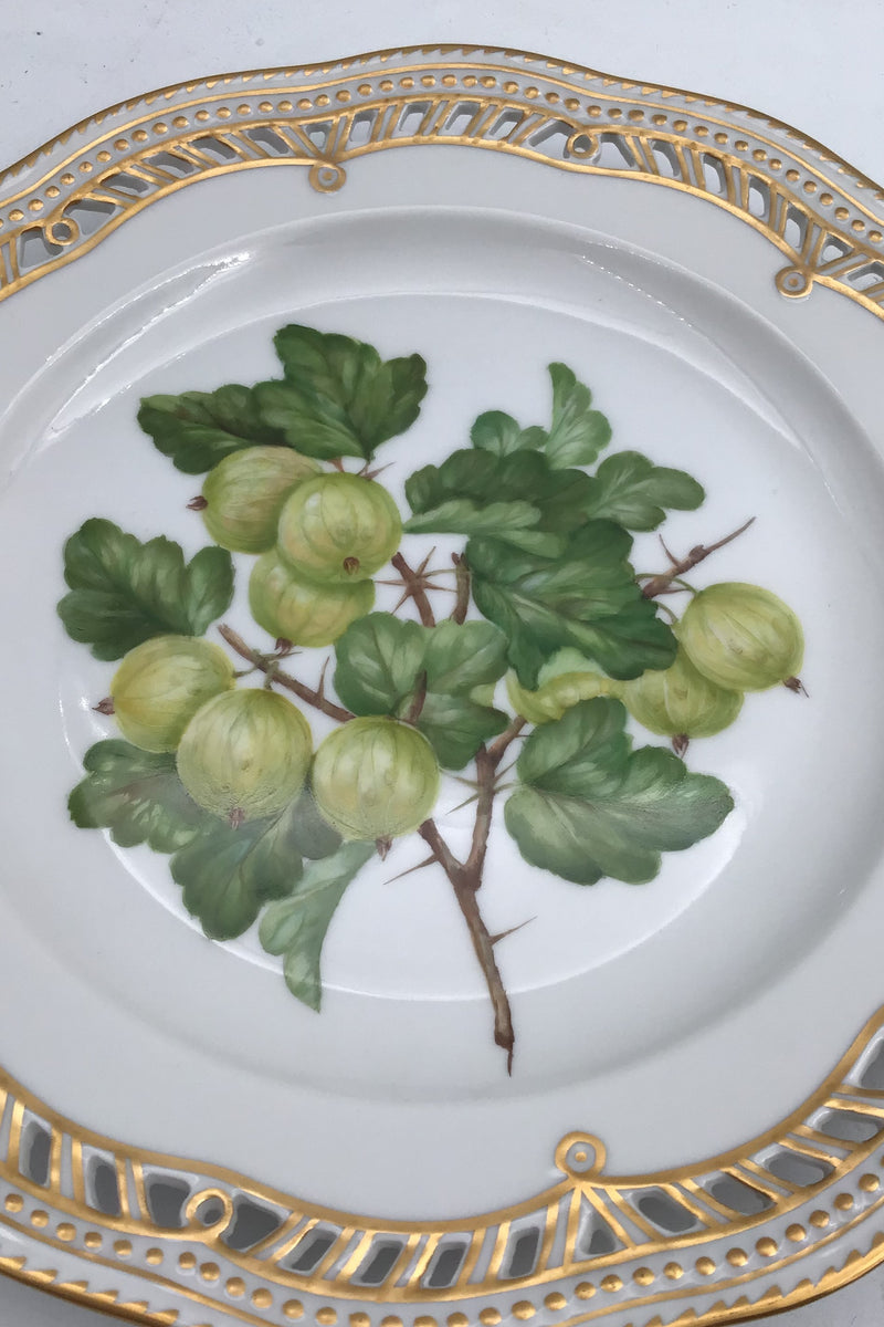 Royal Copenhagen Flora Danica Fruit Plate No. 429/3584.