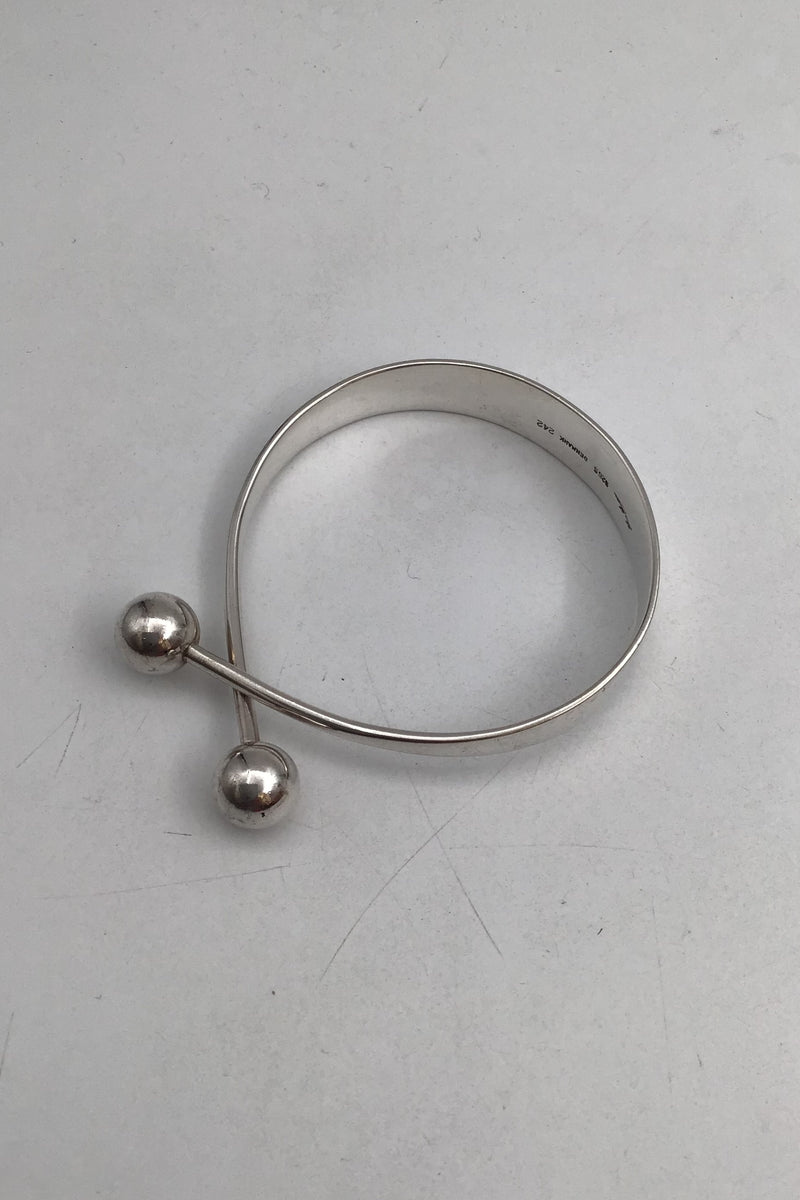 Hans Hansen Sterling Silver Bangle No. 242