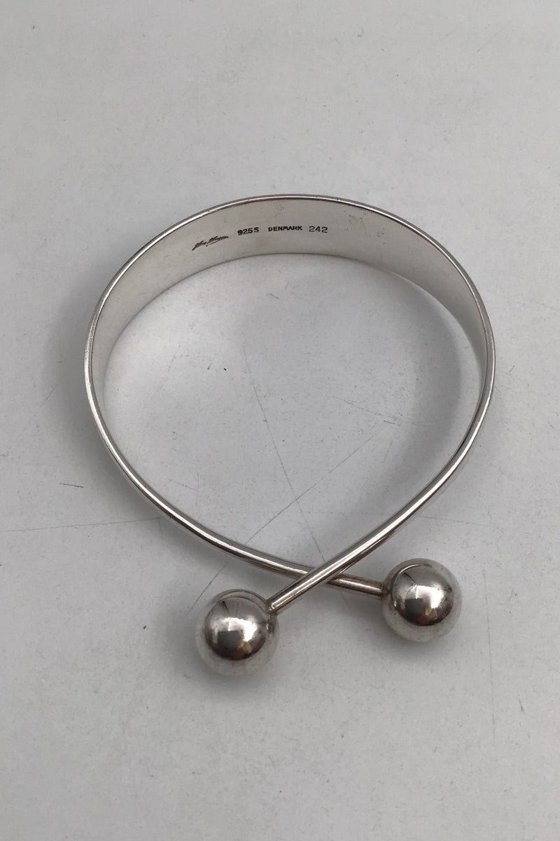 Hans Hansen Sterling Silver Bangle No. 242