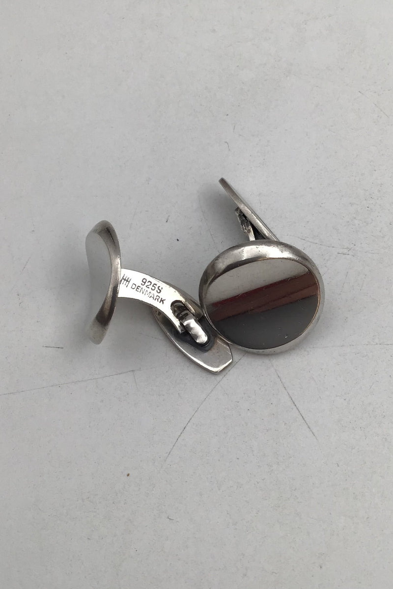 Hans Hansen Sterling Silver Cufflinks No. 639