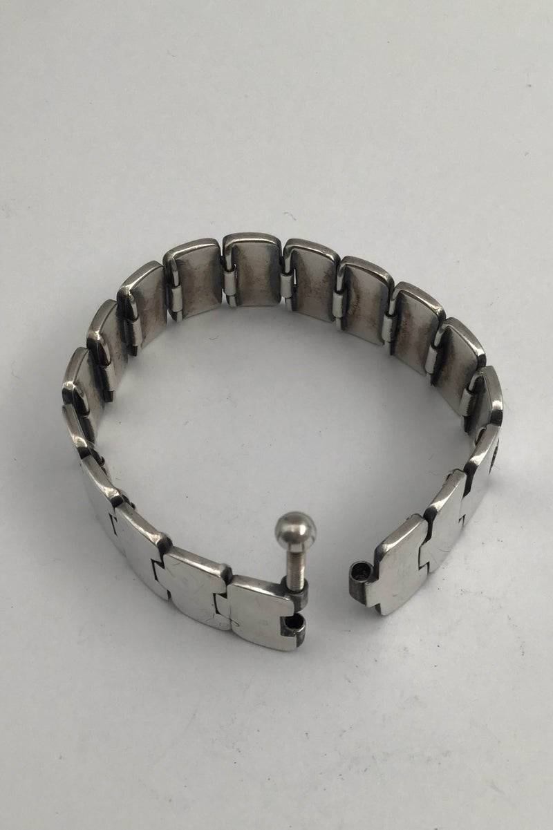 Hans Hansen Sterling Silver Modern Bracelet