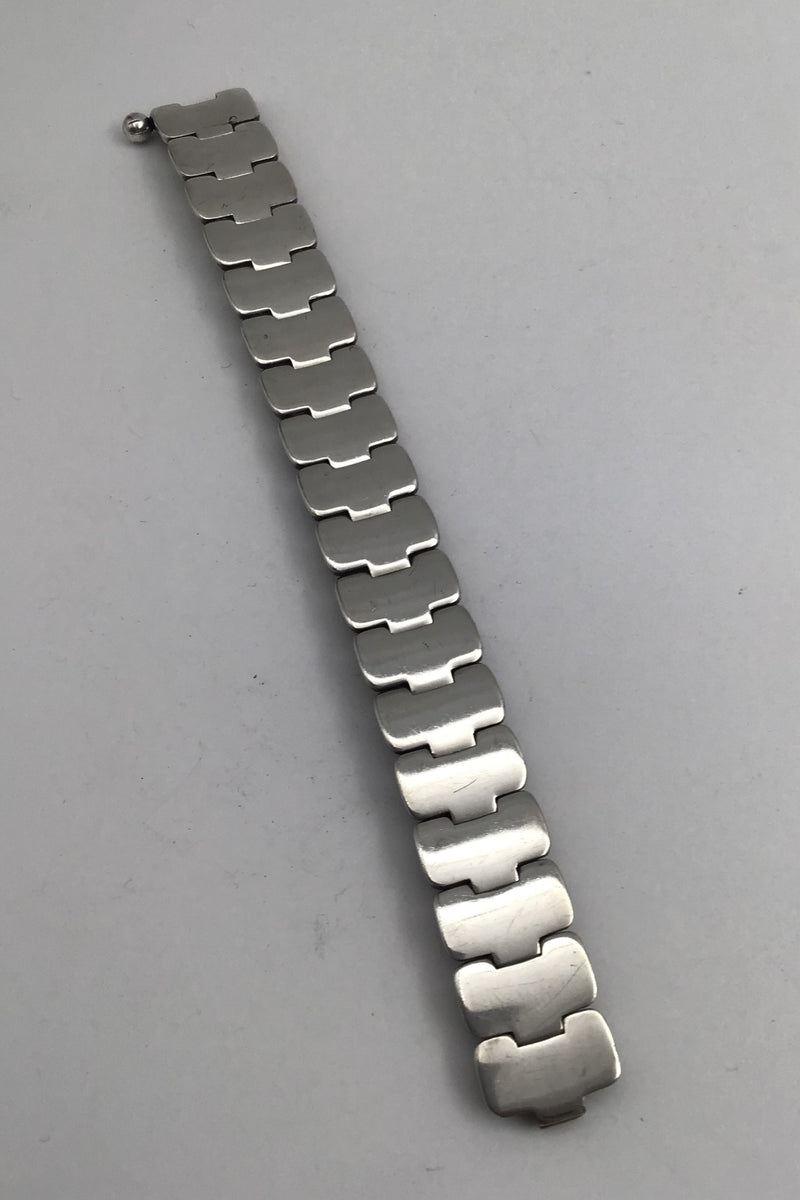 Hans Hansen Sterling Silver Modern Bracelet