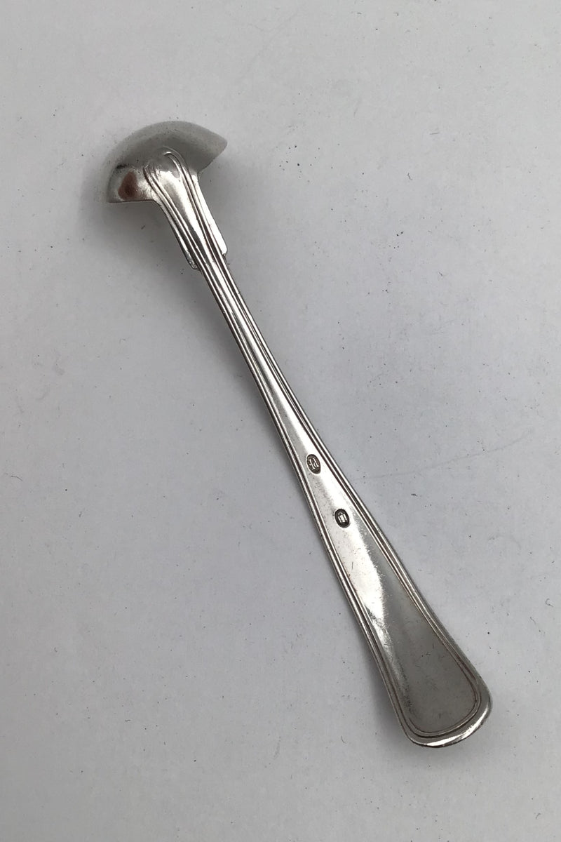 Frigast Silver Double Fluted / Old Danish Mustard Spoon