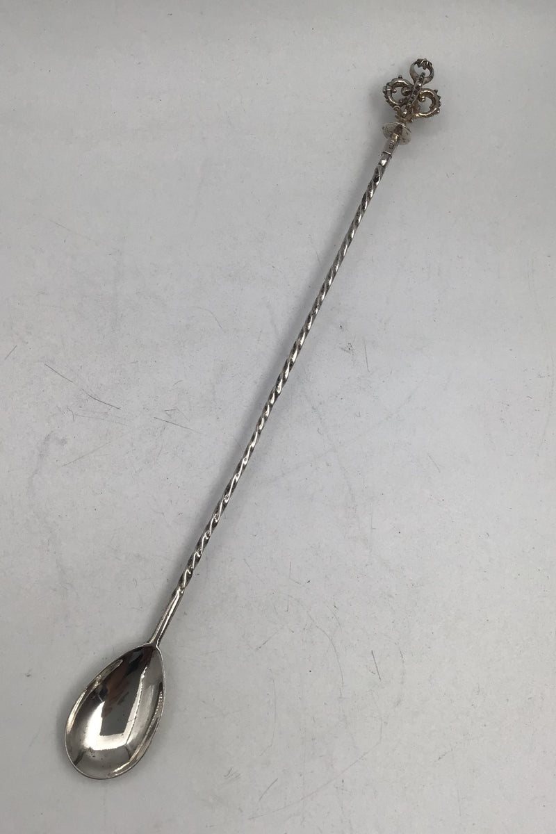 German? Silver Pipe spoon / Mixing spoon