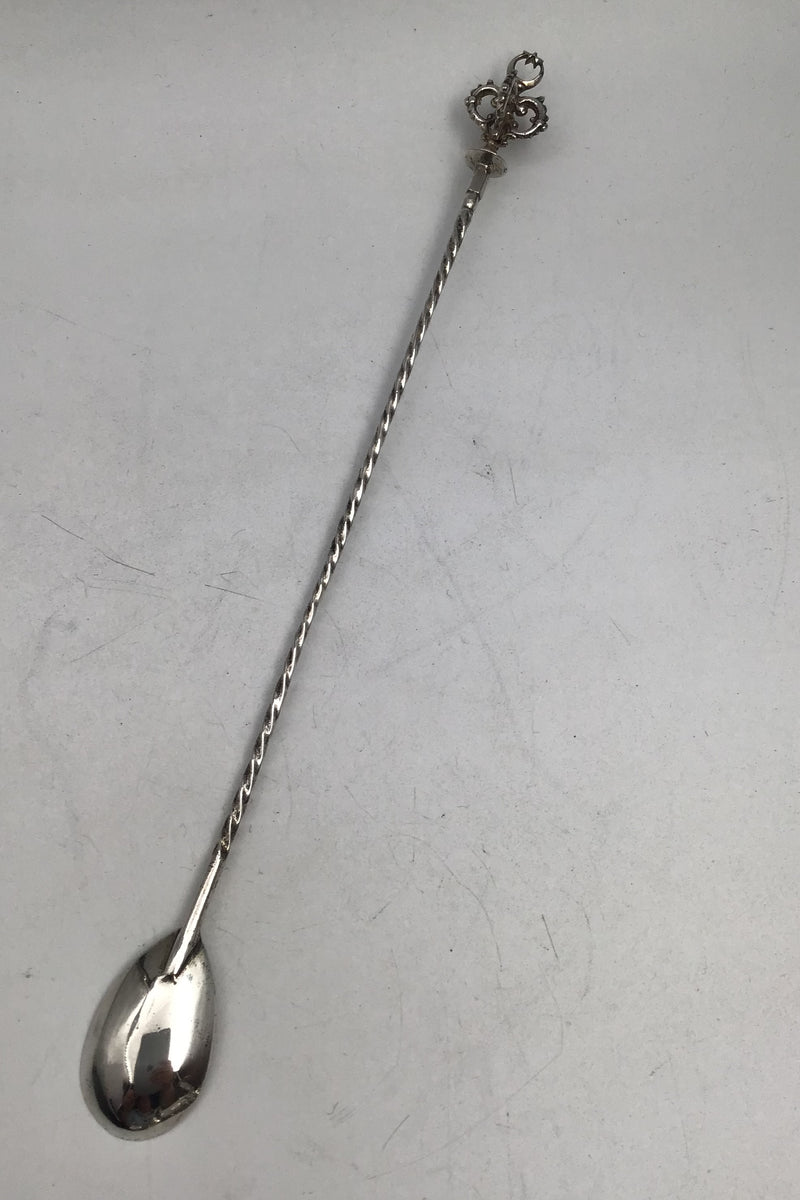 German? Silver Pipe spoon / Mixing spoon