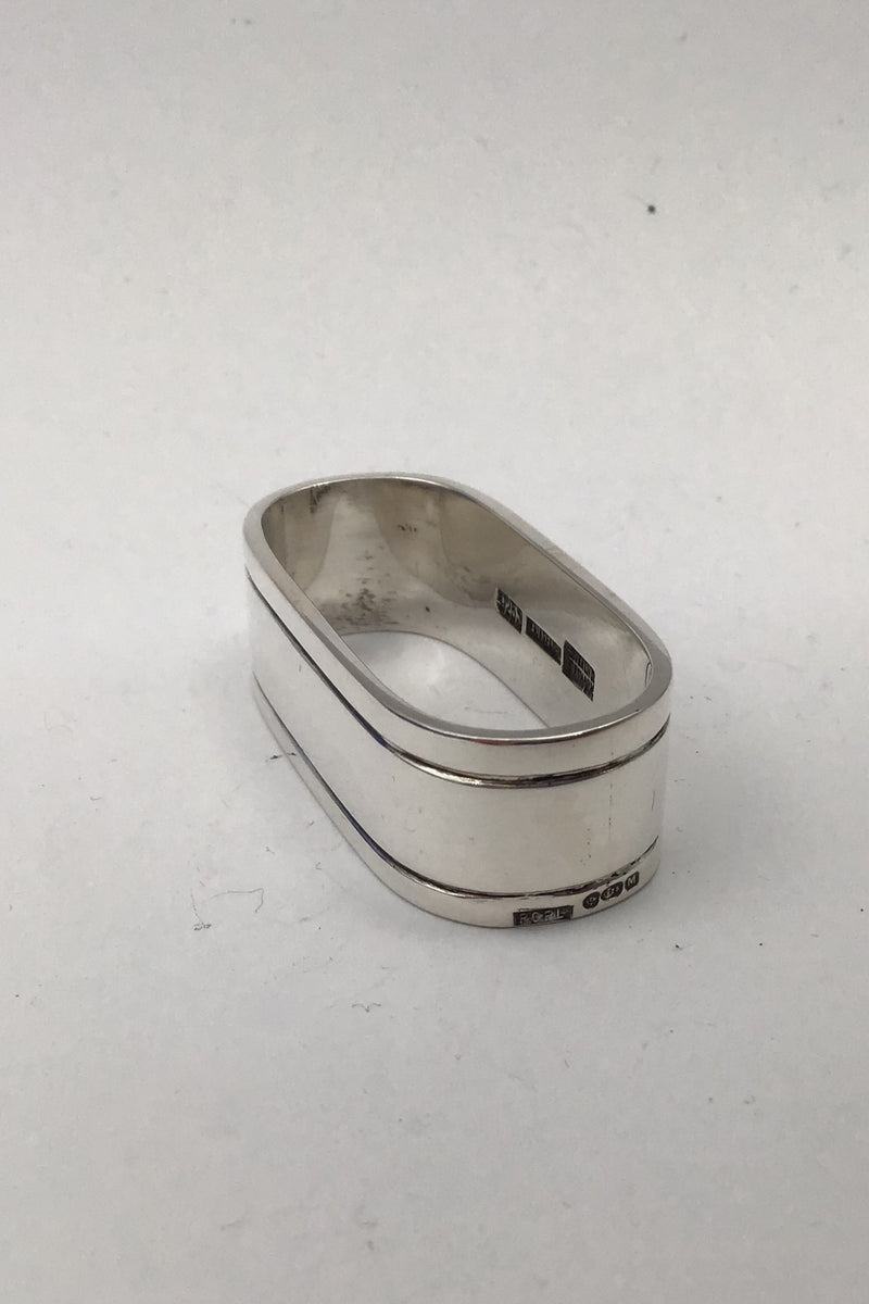 Frantz Hingelberg Sterling Silver Napkin Ring