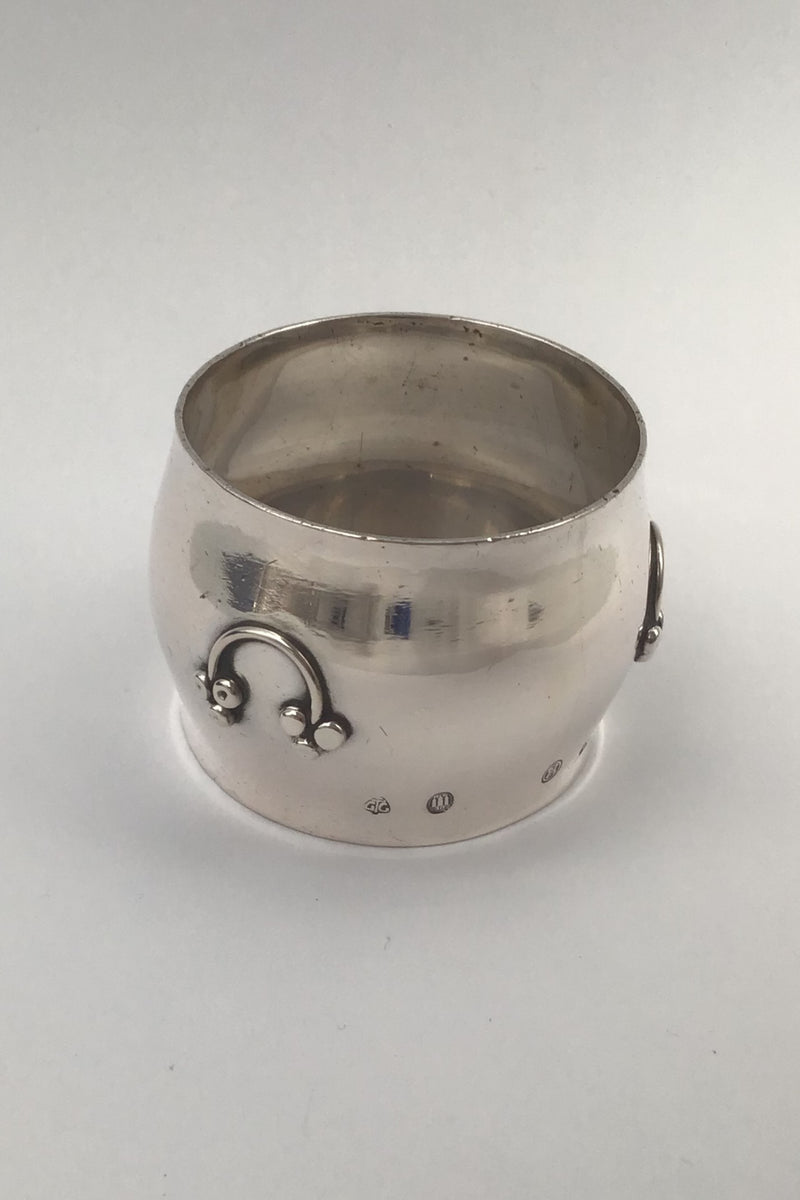 Danish Work Silver Napkin Ring (1930)