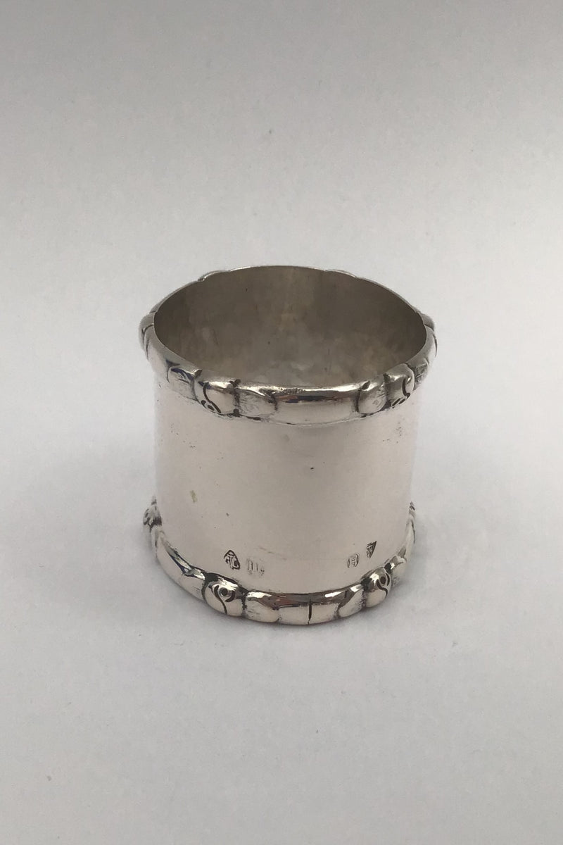 Danish Work Silver Napkin Ring