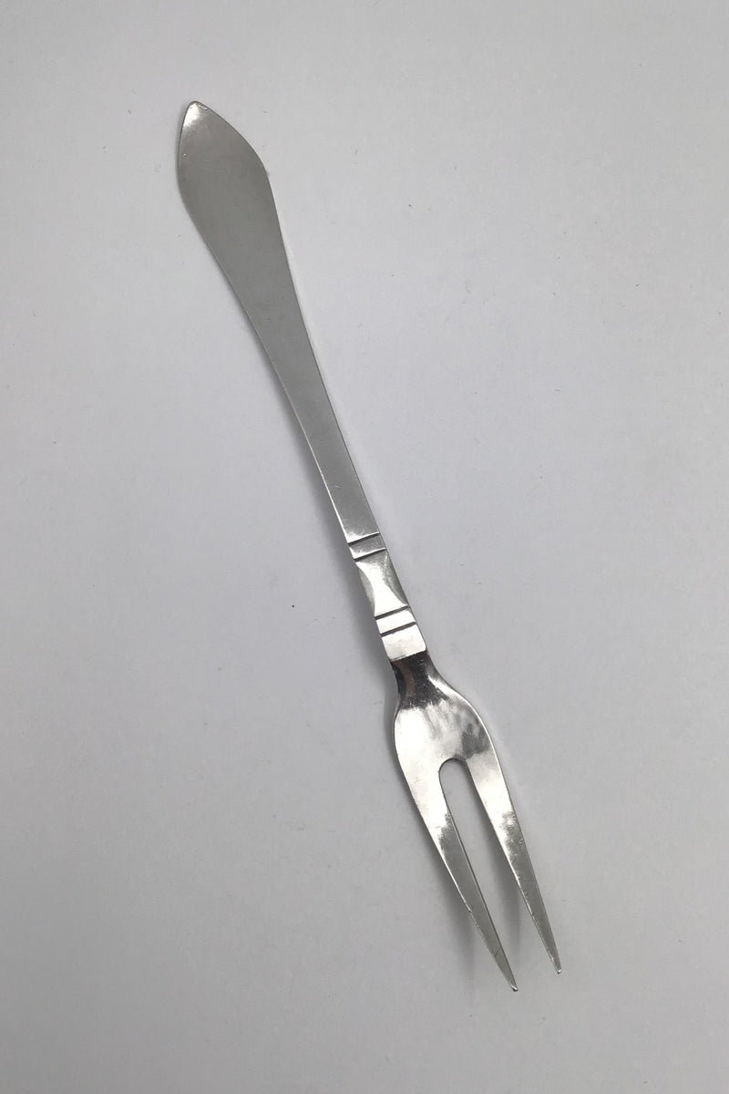 Georg Jensen Sterling Sølv Antik Kødgaffel, lille No. 143A