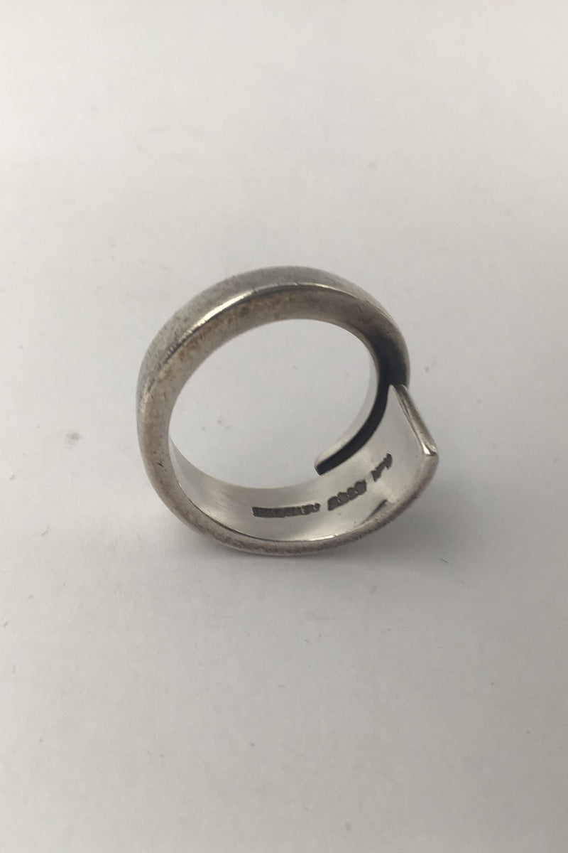 Hans Hansen Sterling Sølv Moderne Ring