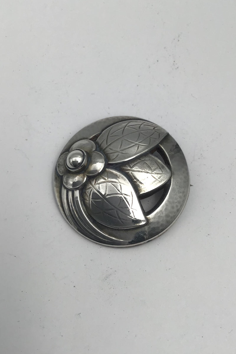 Georg Jensen Sterling Sølv Broche No. 127