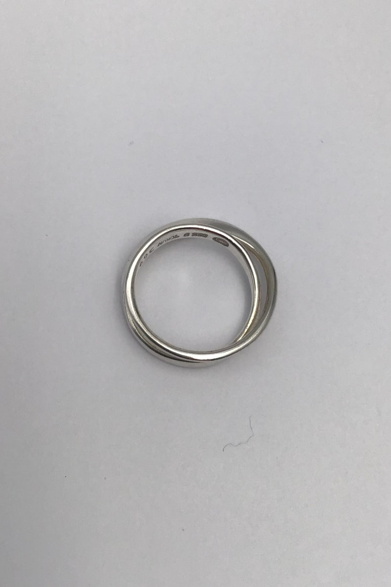 Georg Jensen Sterling Sølv Ring No. 369 Möbius