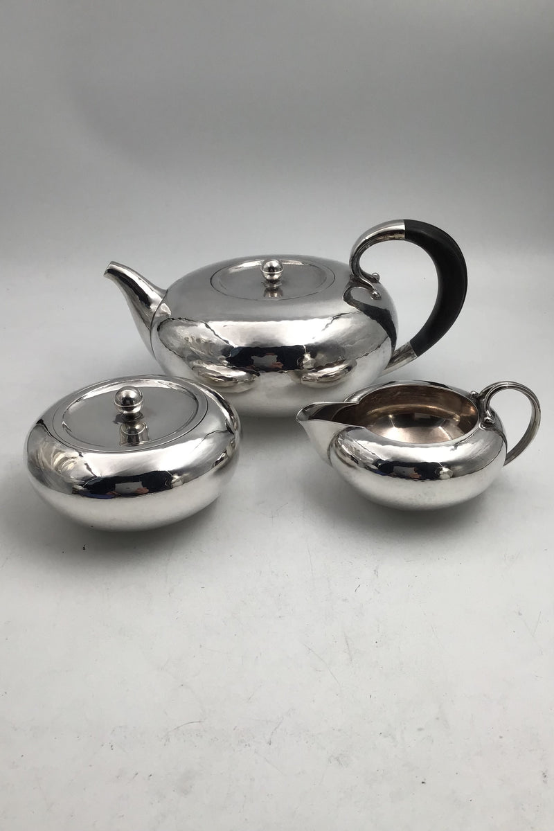 Georg Jensen Sterling Silver Tea Set No. 787