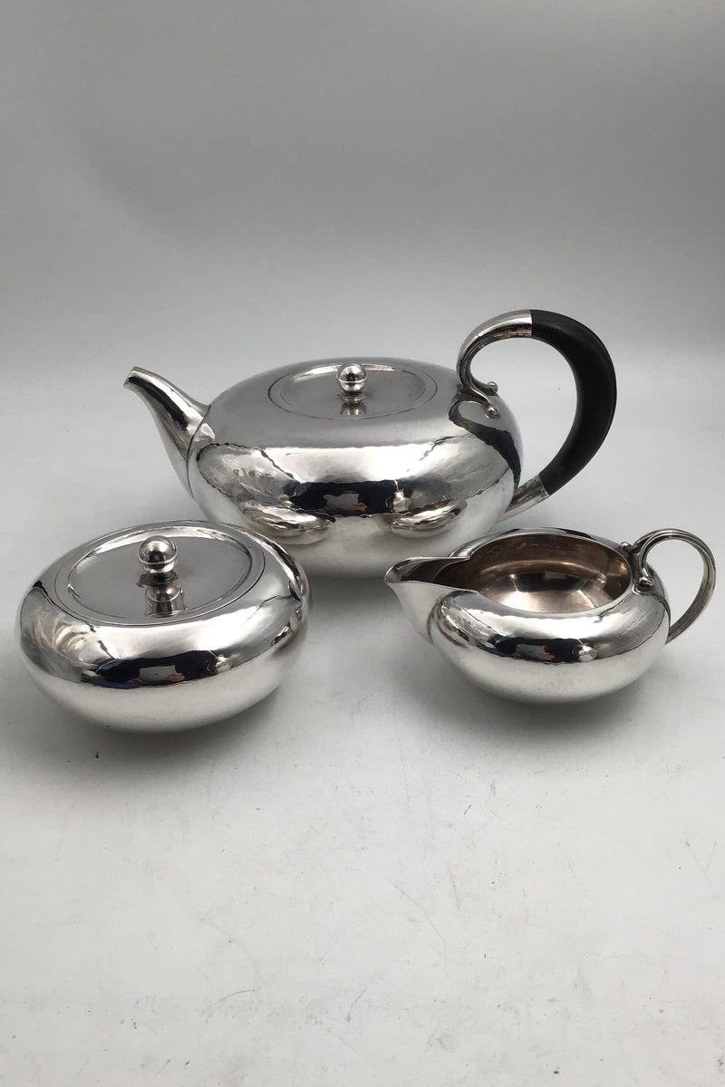 Georg Jensen Sterling Silver Tea Set No. 787