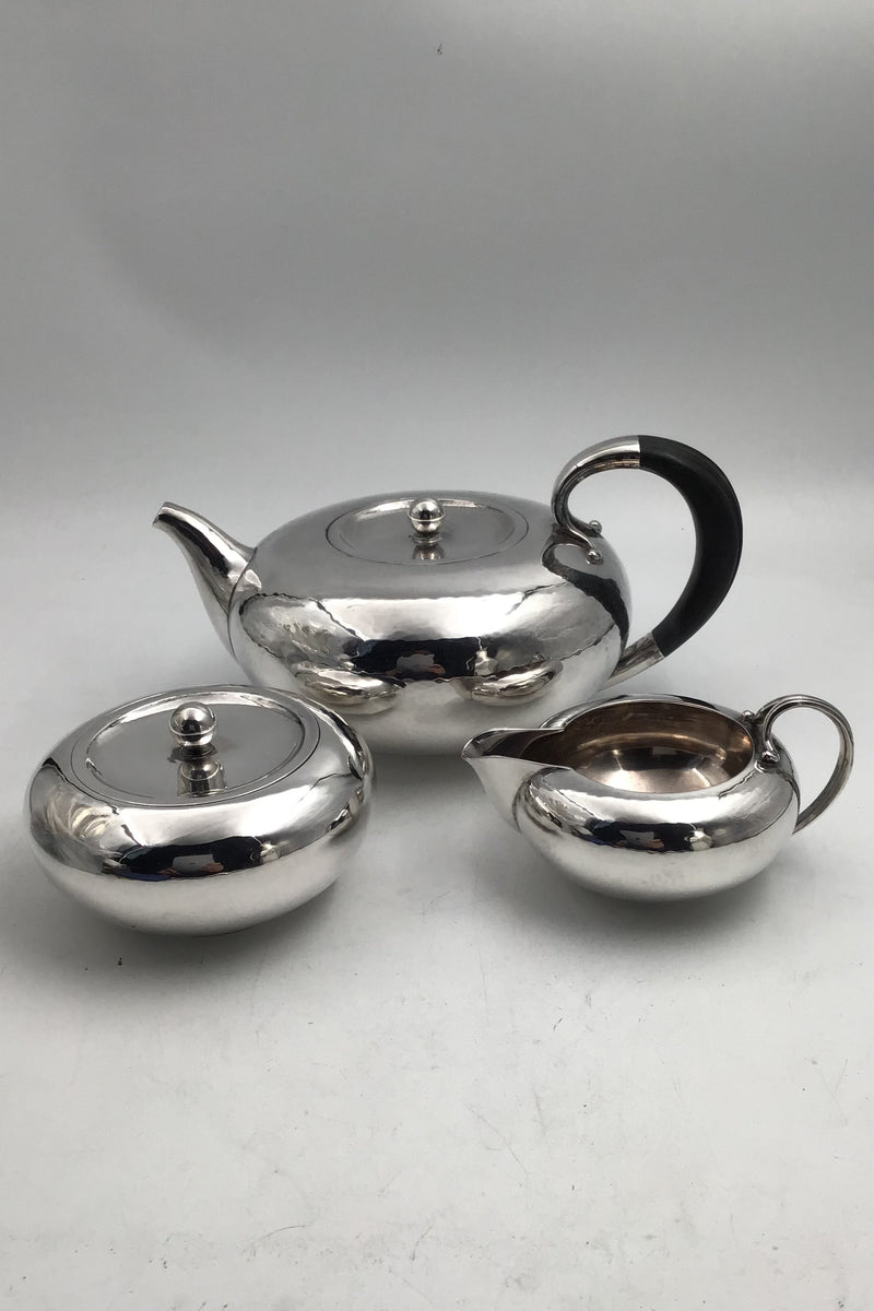 Georg Jensen Sterling Silver Tea Set No. 787