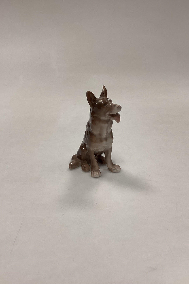 Bing og Grøndahl Figur af Schæferhund No. 2197 - Danam Antik