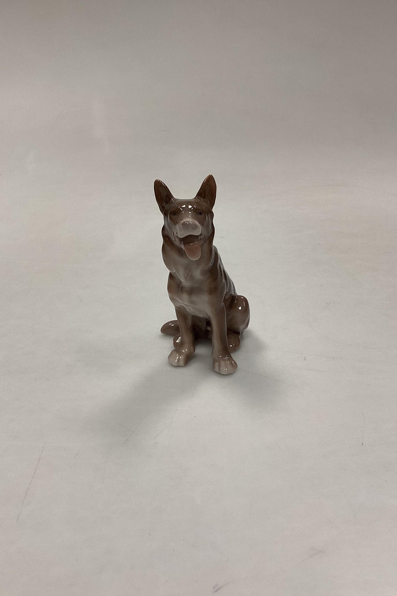 Bing og Grøndahl Figur af Schæferhund No. 2197 - Danam Antik