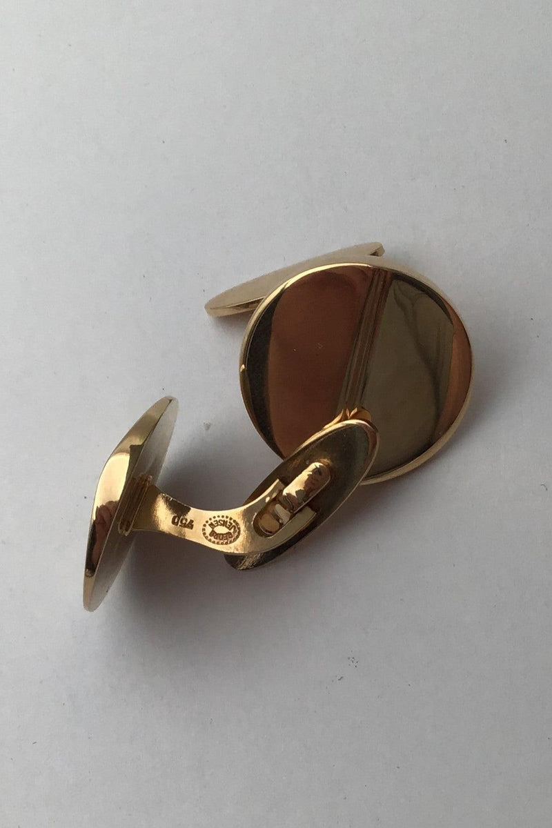 Georg Jensen 18K Guld Manchetknapper No. 1106 - Danam Antik