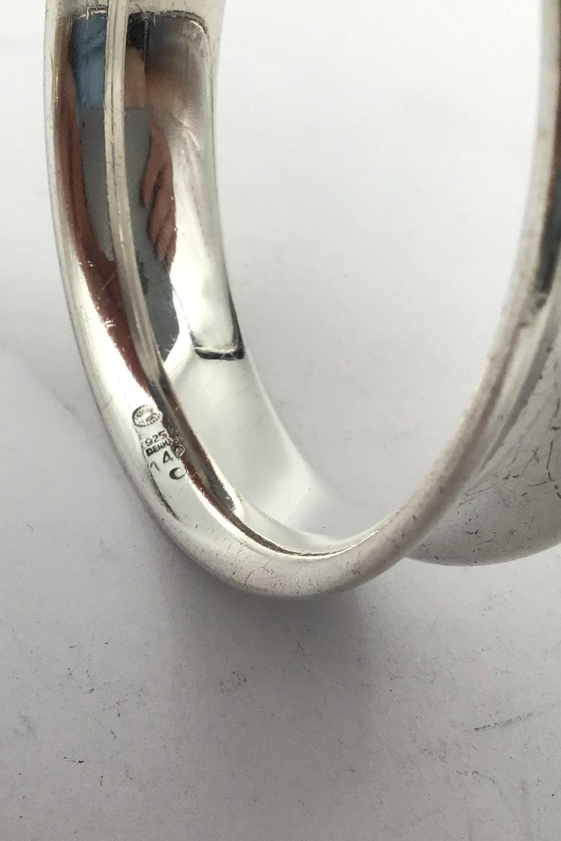 Georg Jensen Sterling Sølv Armring No. 142 C Nanna Ditzel - Danam Antik