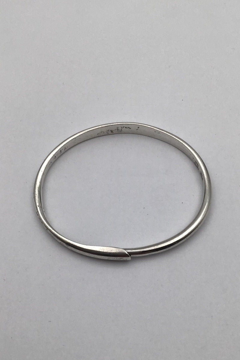 Georg Jensen Sterling Sølv Armring No. A3A - Danam Antik