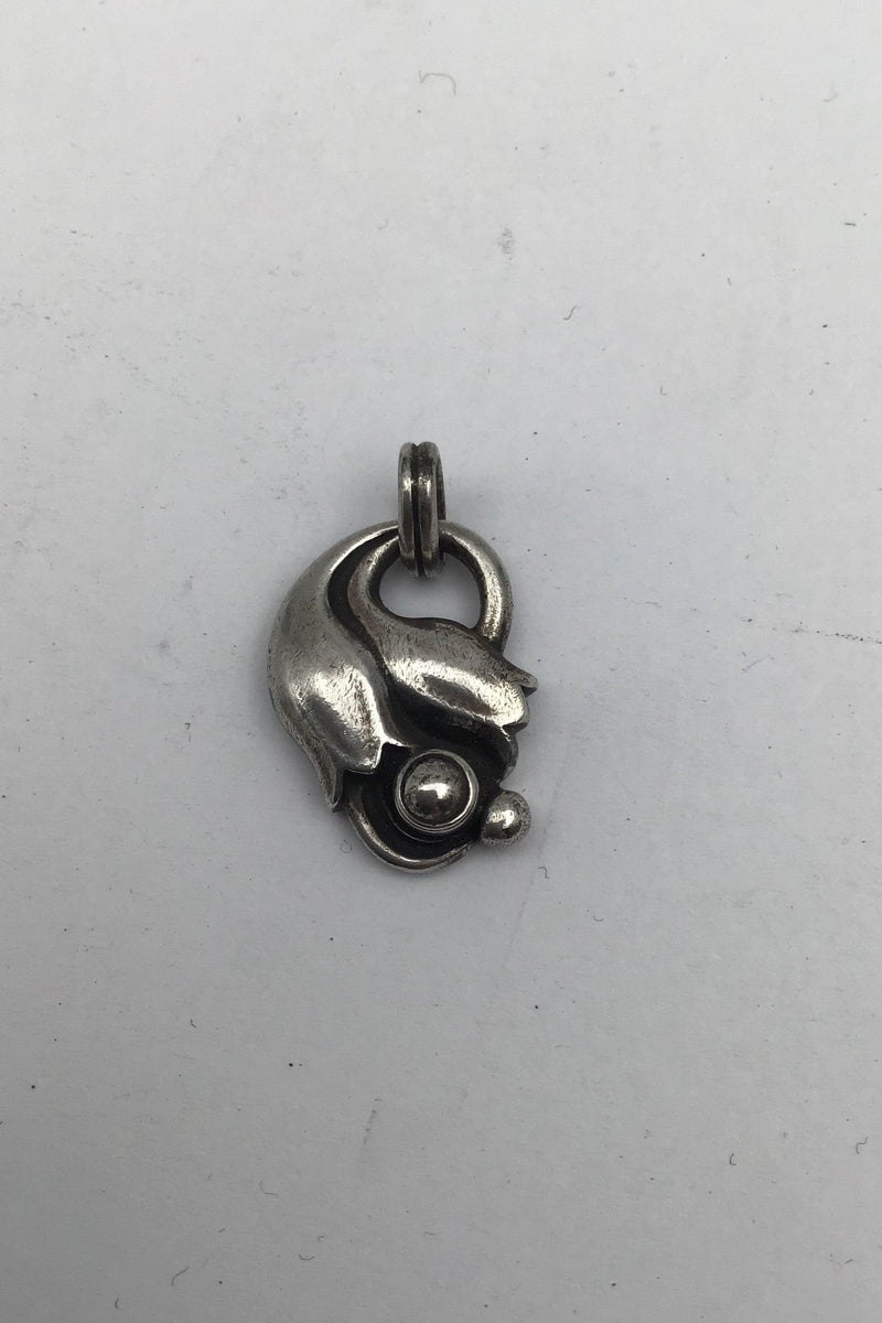 Georg Jensen Sterling Sølv Årsvedhæng 1999 - Danam Antik