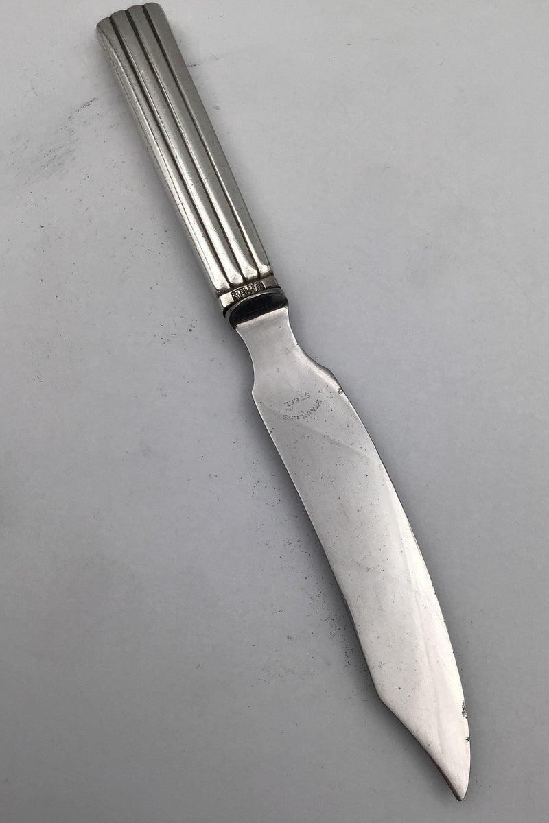 Georg Jensen Sterling Sølv Bernadotte Ostekniv No. 221 - Danam Antik