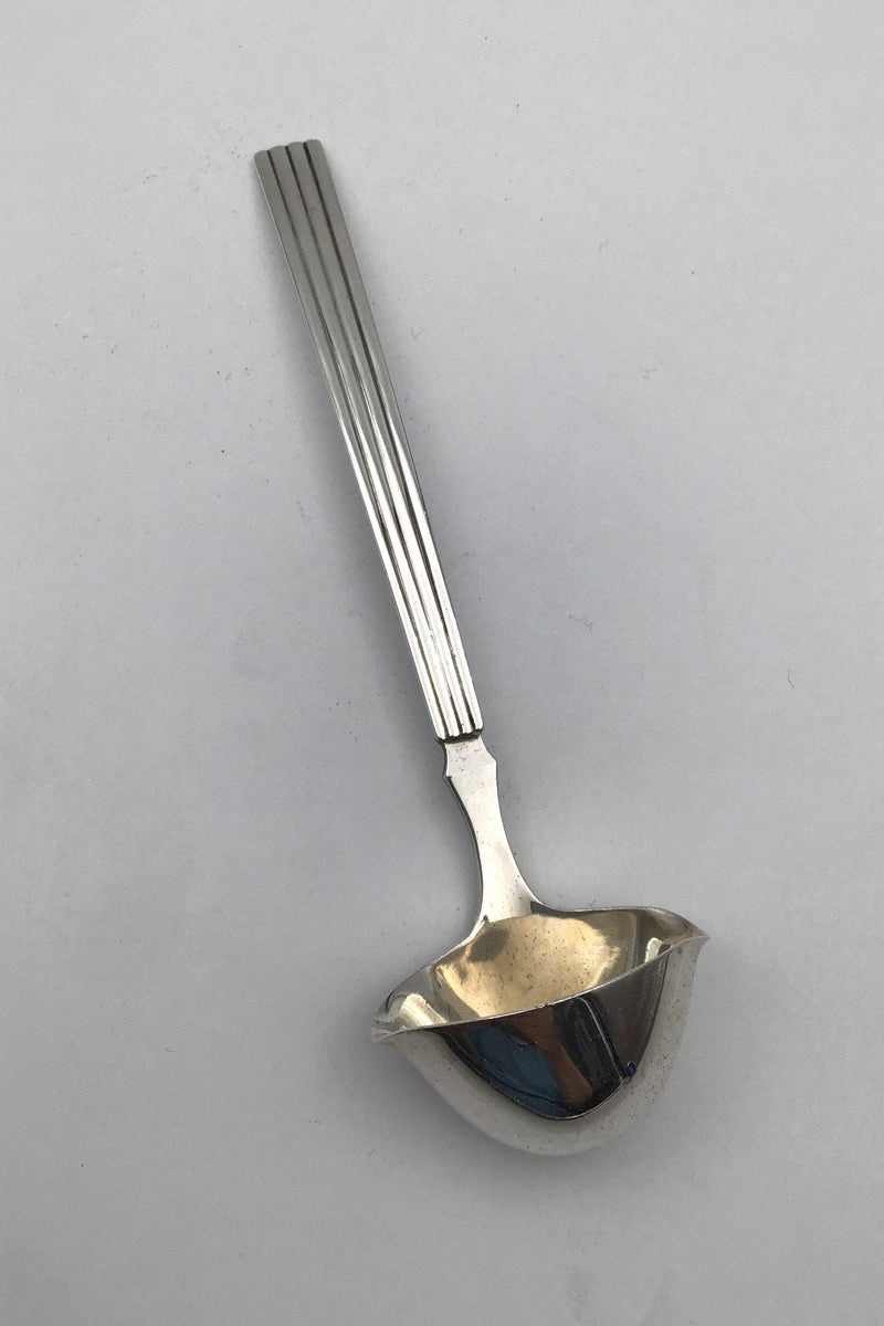 Georg Jensen Sterling Sølv Bernadotte Sauce Ske No 155B - Danam Antik