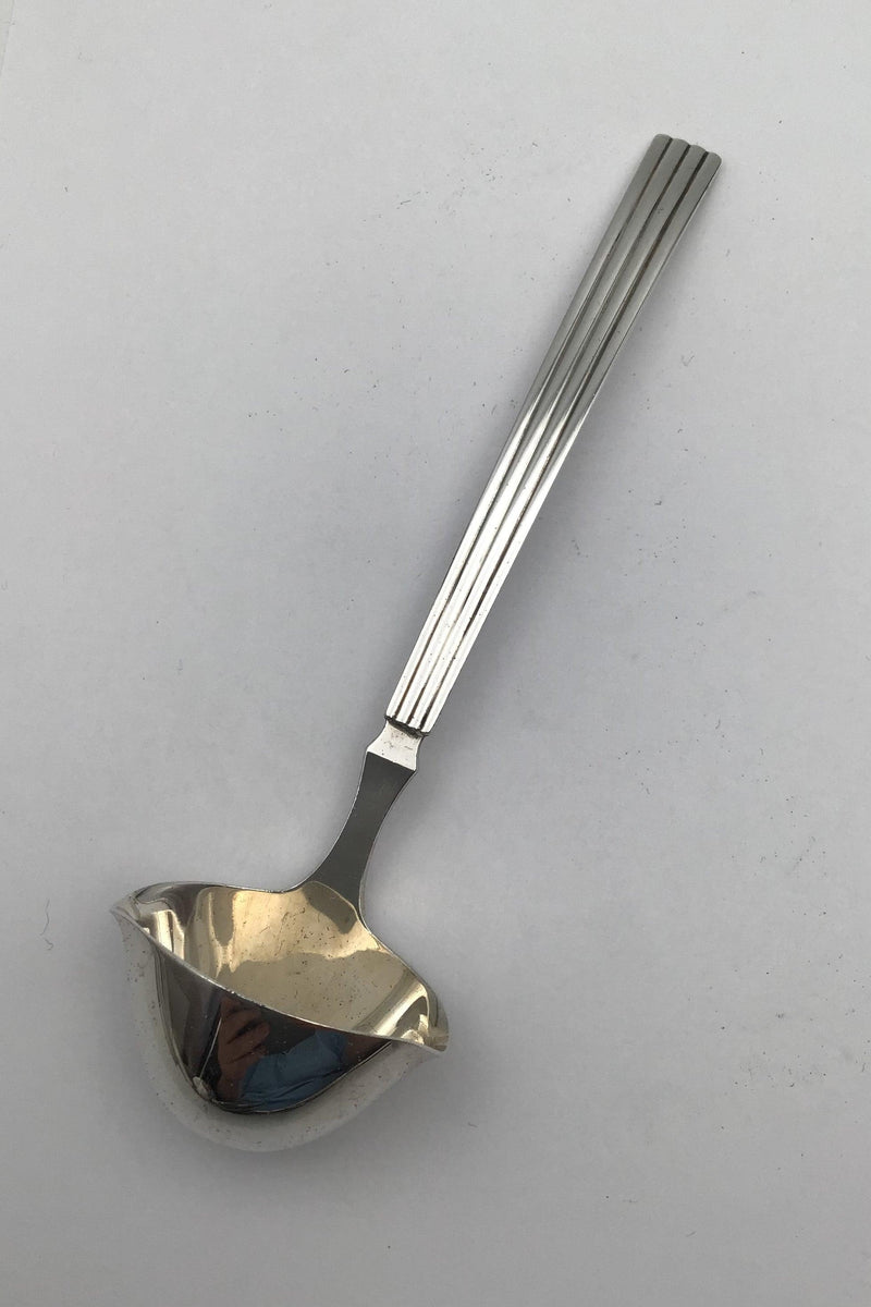 Georg Jensen Sterling Sølv Bernadotte Sauce Ske No 155B - Danam Antik