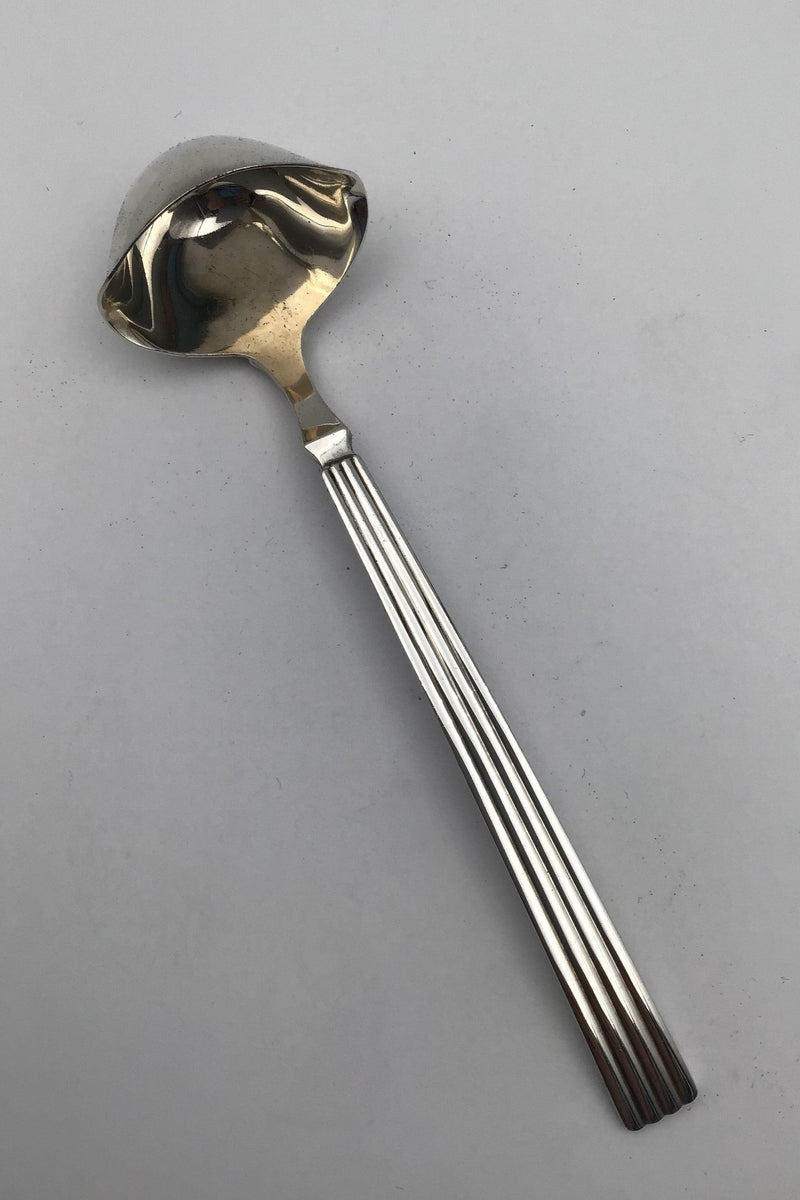 Georg Jensen Sterling Sølv Bernadotte Sauce Ske No 155B - Danam Antik