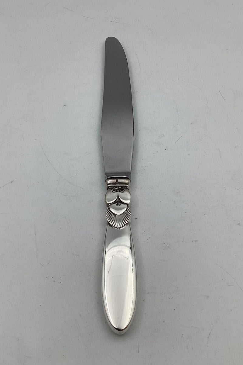 Georg Jensen Sterling Sølv Kaktus Frokost Kniv - Danam Antik