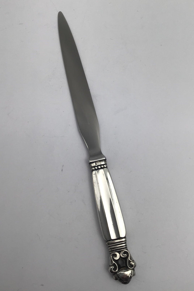 Georg Jensen Sterling Sølv Konge Papirkniv No. 304 - Danam Antik