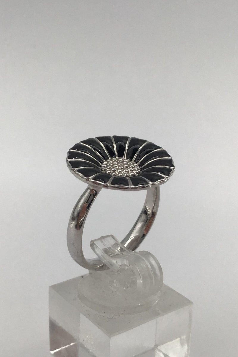 Georg Jensen Sterling Sølv Marguerit Ring - Danam Antik