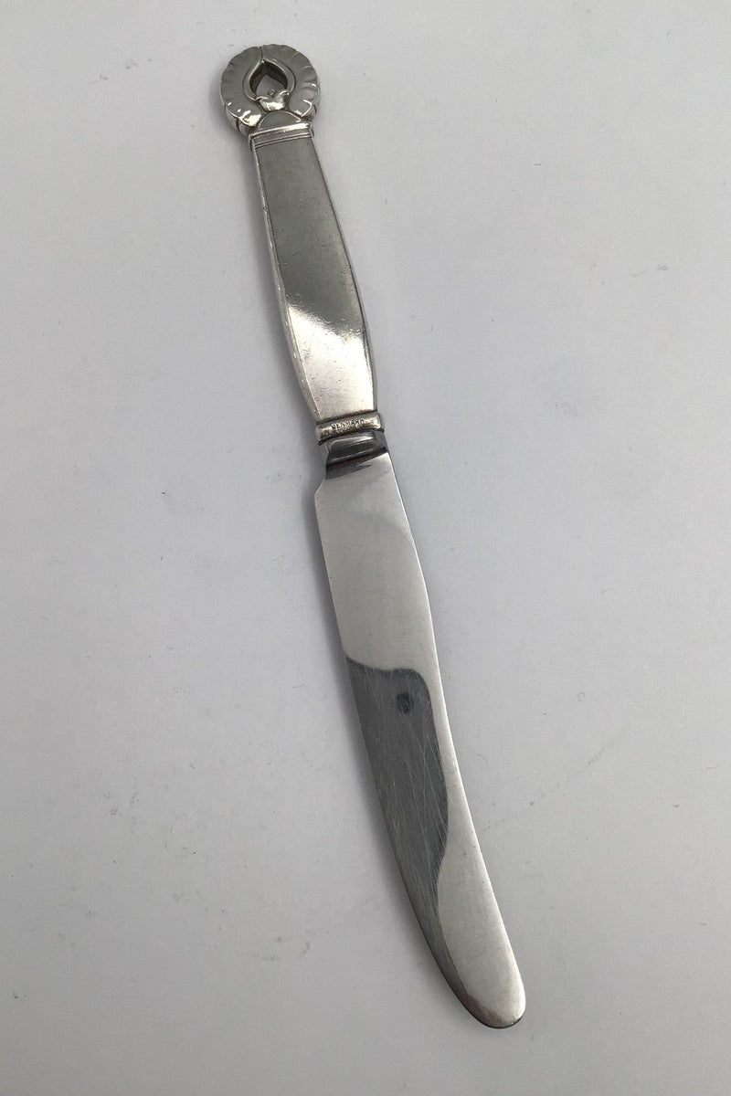 Georg Jensen Sterling Sølv Ornamental Kniv (1930-1945) - Danam Antik