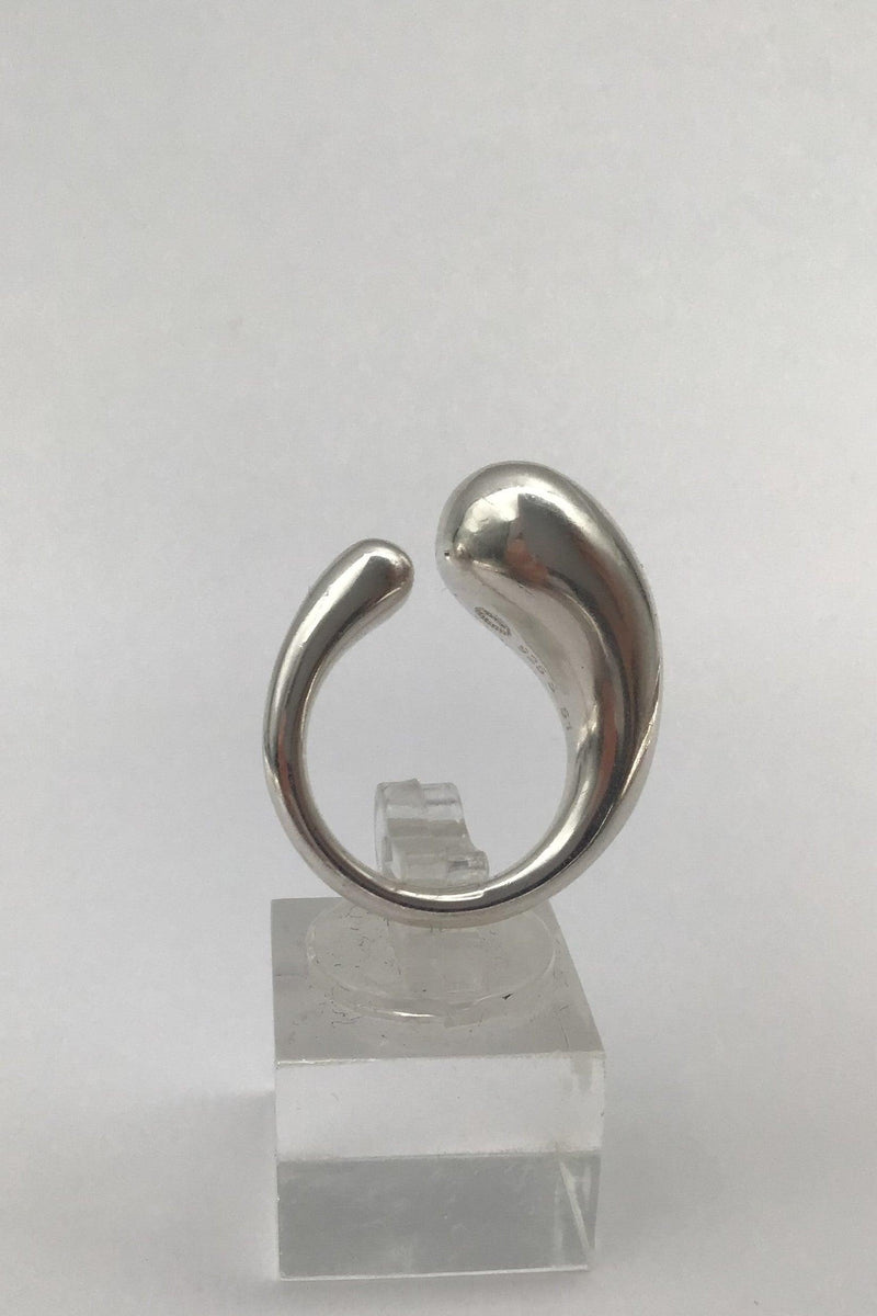 Georg Jensen Sterling Sølv Ring Mercy (stor) - Danam Antik