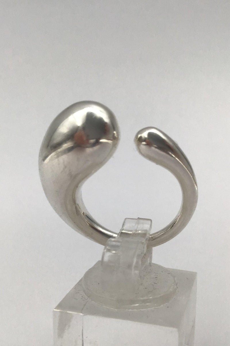 Georg Jensen Sterling Sølv Ring Mercy (stor) - Danam Antik