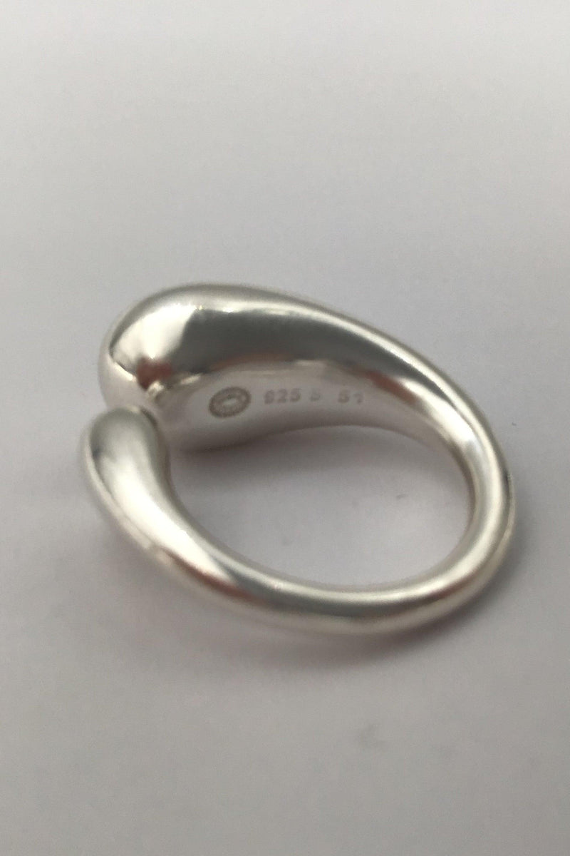 Georg Jensen Sterling Sølv Ring Mercy (stor) - Danam Antik