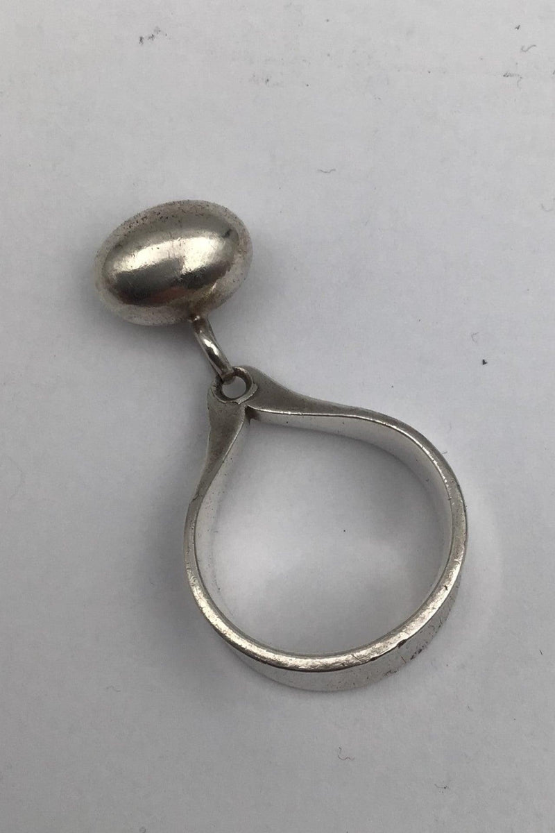 Georg Jensen Sterling Sølv Ring No. 156 Torun - Danam Antik