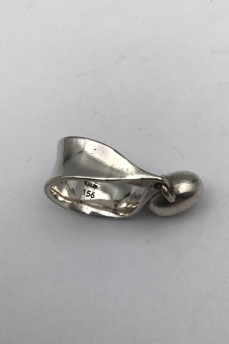 Georg Jensen Sterling Sølv Ring No. 156 Torun - Danam Antik