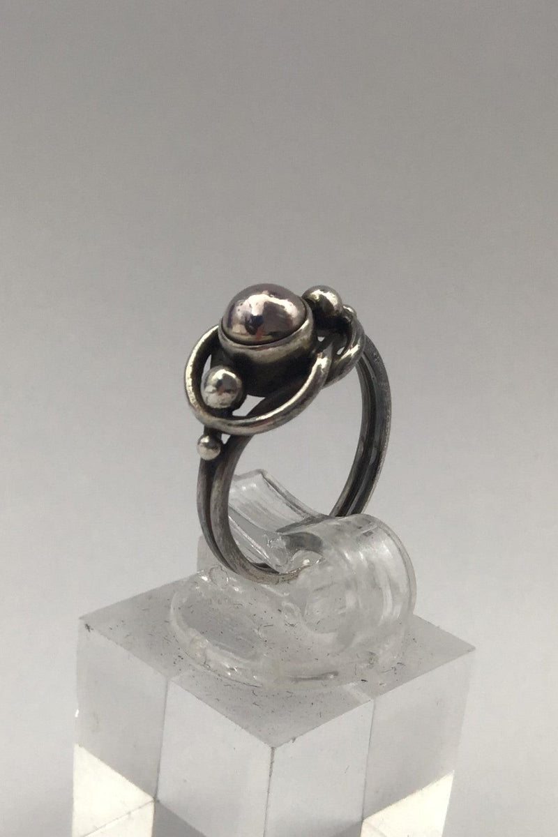 Georg Jensen Sterling Sølv Ring No. 5 - Danam Antik