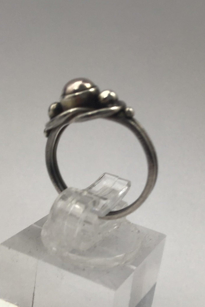 Georg Jensen Sterling Sølv Ring No. 5 - Danam Antik