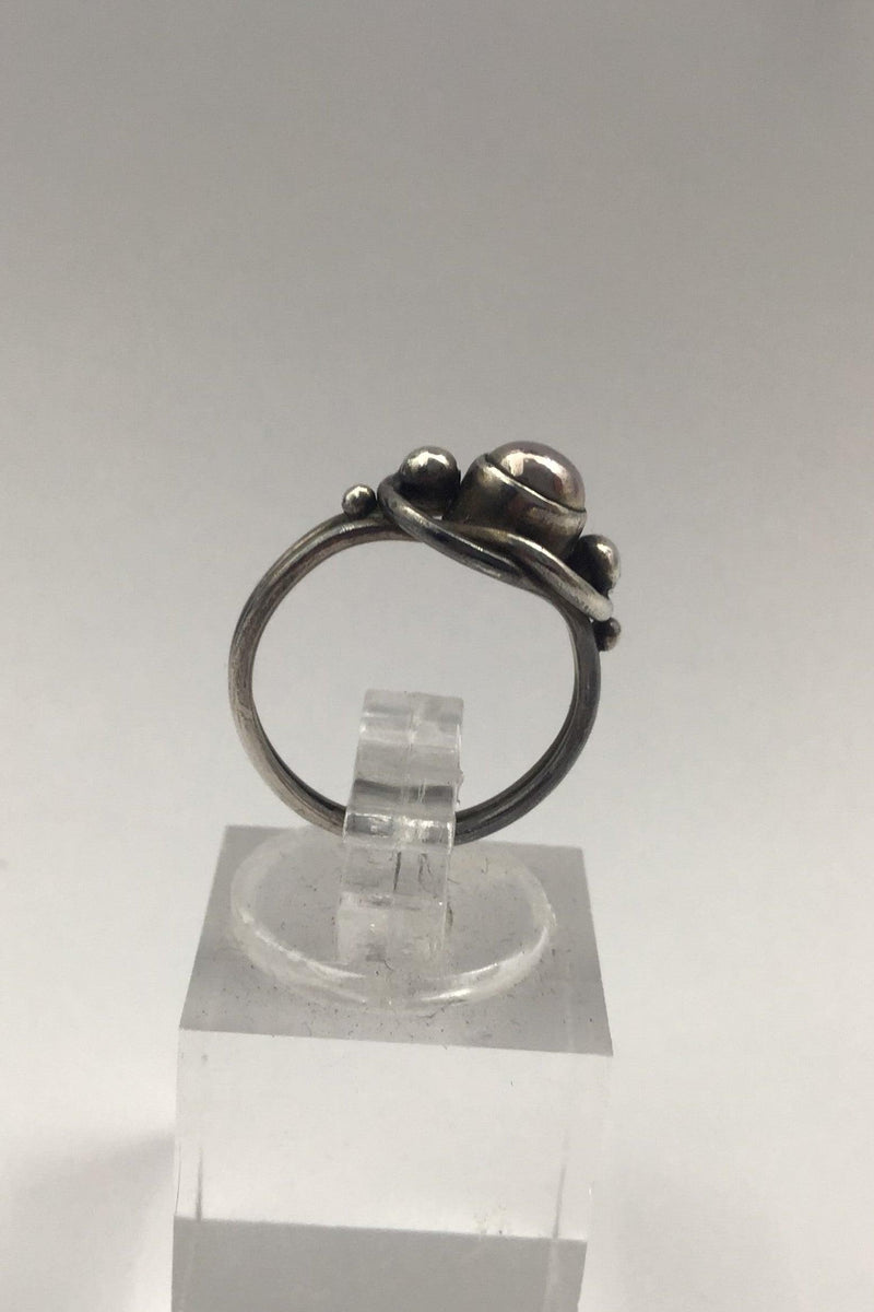 Georg Jensen Sterling Sølv Ring No. 5 - Danam Antik