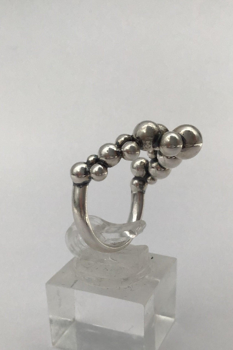 Georg Jensen Sterling Sølv Ring No. 551N Moonlight Grapes - Danam Antik