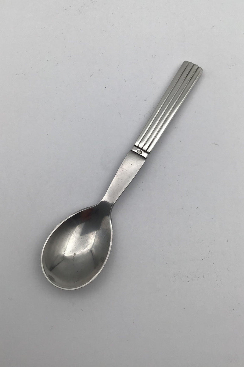 Georg Jensen Sterling Sølv / Stål Bernadotte Æggeske No. 85 - Danam Antik